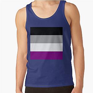 Asexual Flag Tank Tops - LGBTQ Asexual Flag - June Pride Month Asexual flag Tank Top RB1901