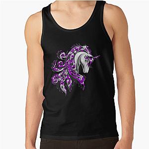 Asexual Flag Tank Tops - Asexual Unicorn Tank Top RB1901