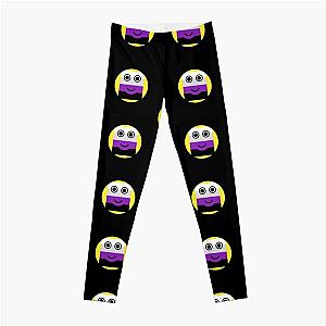 Asexual Flag Leggings - Asexual Smiley Asexual Emoji Asexual Flag Emoji T-Shirt Leggings RB1901