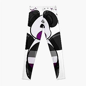 Asexual Flag Leggings - Asexual Pride Flag Bear Leggings RB1901