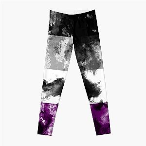 Asexual Flag Leggings - Asexual Pride Flag Leggings RB1901