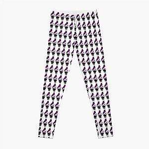 Asexual Flag Leggings - Asexual pride bat Leggings RB1901