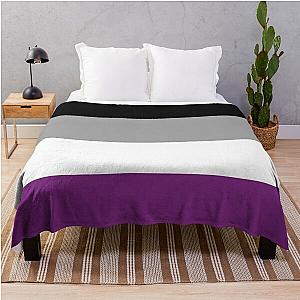 Asexual Flag Blanket - Asexual flag Throw Blanket RB1901