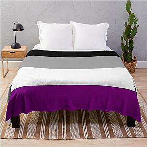 Asexual Flag Blanket - Asexual Pride Flag Throw Blanket RB1901