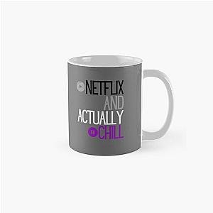 Asexual Flag Mugs - Netflix and Actually Chill. Asexual Pride Classic Mug RB1901