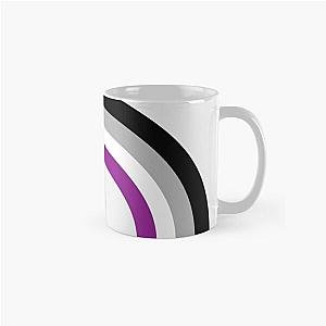 Asexual Flag Mugs - Asexual Rainbow Flag Classic Mug RB1901