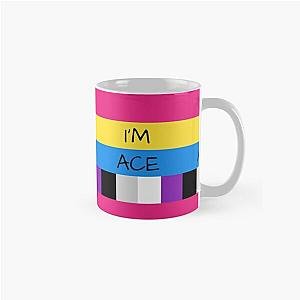 Asexual Flag Mugs - Panromantic Flag Asexual Flag Asexual I'm Ace T-Shirt Classic Mug RB1901