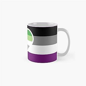 Asexual Flag Mugs - Asexual Aeromantic Flag  Classic Mug RB1901