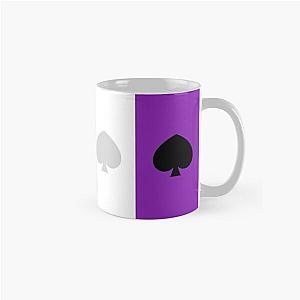 Asexual Flag Mugs - ASEXUAL FLAG ASEXUAL ACE OF SPADES ASEXUAL T-SHIRT Classic Mug RB1901