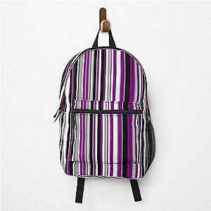 Asexual Flag Backpacks - Asexual Pride Flag Colors Backpack RB1901