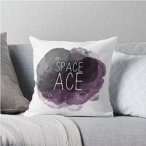 Asexual Flag Pillows - Space Ace - Asexual Pride Throw Pillow RB1901