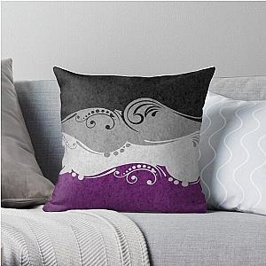 Asexual Flag Pillows - Asexual Ornamental Flag Throw Pillow RB1901