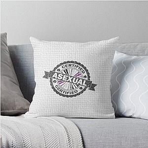 Asexual Flag Pillows - Certified Asexual Stamp Throw Pillow RB1901