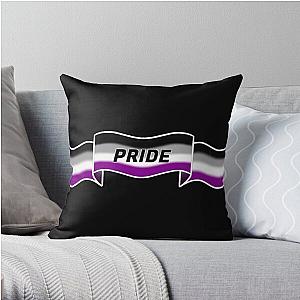 Asexual Flag Pillows - Asexual pride banner Throw Pillow RB1901