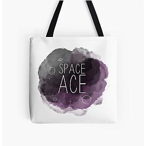 Asexual Flag Bags - Space Ace - Asexual Pride All Over Print Tote Bag RB1901