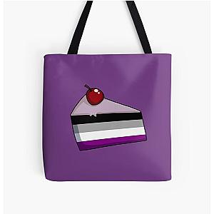 Asexual Flag Bags - Pride Cake - Asexual All Over Print Tote Bag RB1901