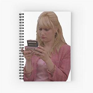 ashley tisdale y2k aesthetic Spiral Notebook