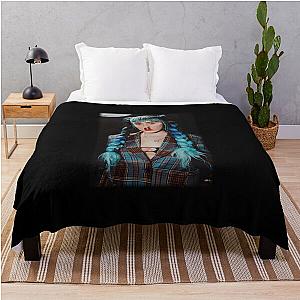 Ashnikko goddess Throw Blanket