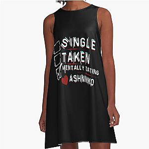 Mentally Dating Ashnikko A-Line Dress