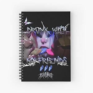 Ashnikko DWMF artwork - ripthic Spiral Notebook