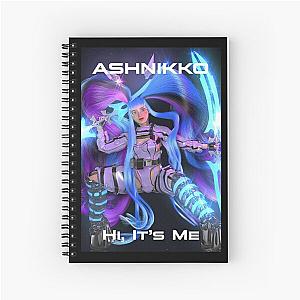 ashnikko hi it me Spiral Notebook