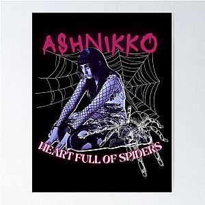 Ashnikko Weedkiller Heart Full of Spiders Poster