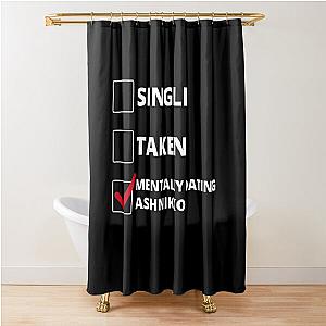 Mentally Dating Ashnikko Shower Curtain