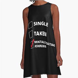 Mentally Dating Ashnikko A-Line Dress