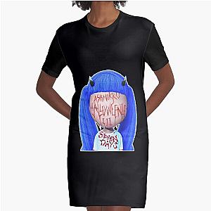 Ashnikko halloween Graphic T-Shirt Dress