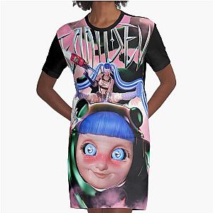 Ashnikko Demidevil 2021 masjuli Graphic T-Shirt Dress