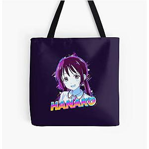 Honda Hanako Asobi Asobase Over Print Tote Bag