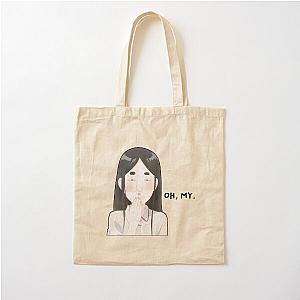 Asobi Asobase Fujiwara Cotton Tote Bag
