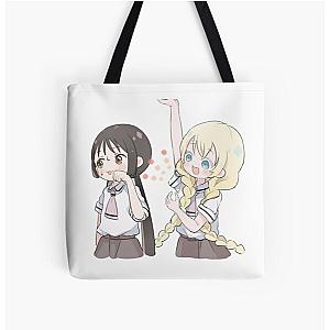 Olivia and Hanako Asobi Asobase Anime Tote Bag