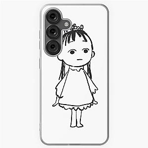 Transparent Asobi Asobase Hanako Anime Sticker Samsung Galaxy Soft Case