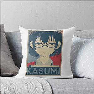 Kasumi Nomura Asobi Asobase Throw Pillow