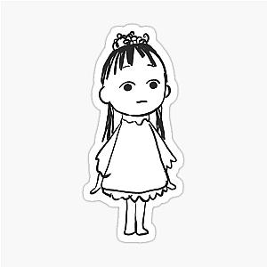 Transparent Asobi Asobase - Hanako Anime sticker