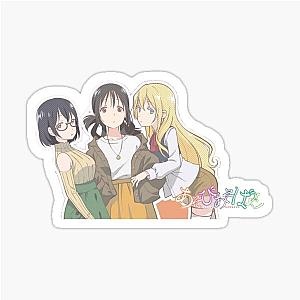 Hanako Olivia Kasumi Asobi Asobase Sticker