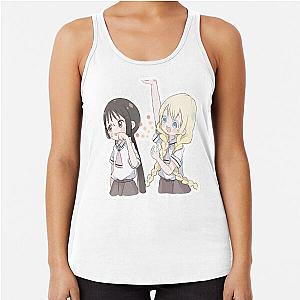 Olivia Hanako - Asobase Anime Racerback Tank Top