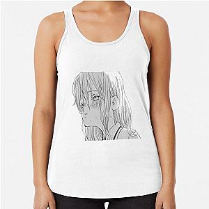 Cute girl anime manga Asobi asobase Racerback Tank Top