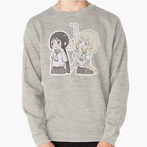 Olivia and Hanako Asobi Asobase Anime Pullover Sweatshirt