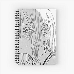 cute girl anime manga asobi asobase Spiral Notebook