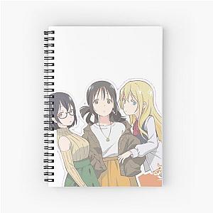 Hanako, Olivia, Kasumi - Asobi Asobase Spiral Notebook