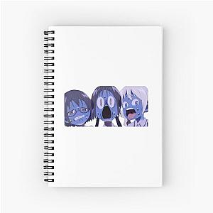 asobi asobase trio Spiral Notebook