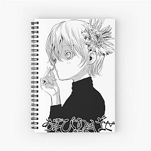 cute girl anime manga asobi asobase Spiral Notebook