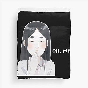 Asobi Asobase Fujiwara Duvet Cover