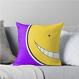 Korosensei - Yellow Mood Logo Tee - Assassination Classroom - Anime Fashion Throw Pillow