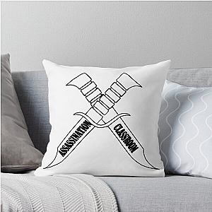Assassination Classroom Knives: Black Throw Pillow

Cleaned title:
Assassination Classroom: Black Pillow
