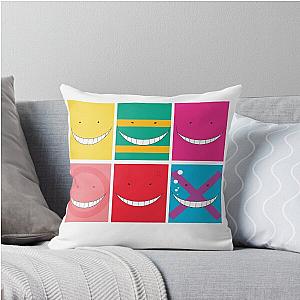 Faces - Assassination Classroom Throw Pillow