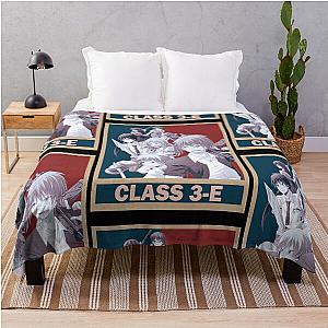 Assassination Classroom Vintage Design Throw Blanket