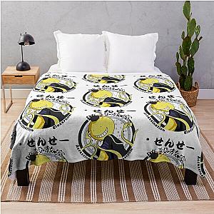 Assassination Classroom Koro Sensei Throw Blanket